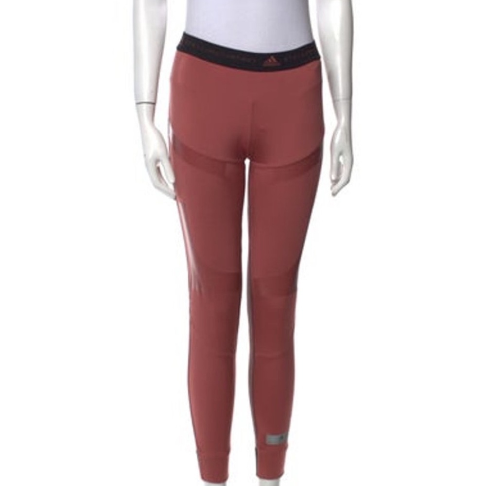 Stella McCartney for adidas Colorblock Pattern Skinny Leg Pants